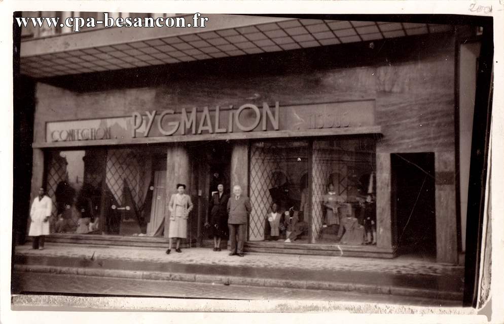 BESANÇON - PYGMALION - Confection - Tissus - 16 Place de la Révolution